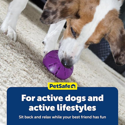 PetSafe Busy Buddy Twist'n Treat - BPA-Free Adjustable Meal Dispenser & Training Toy - Interactive Enrichment for Hard Chewers - Compatible with Hard & Smearable Treats - Helps Clean Teeth - Medium