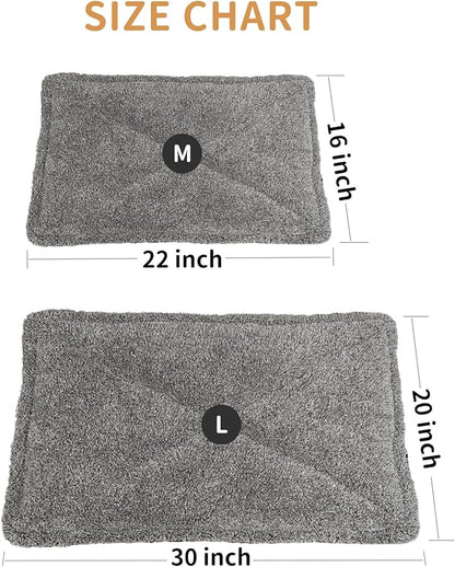 Self-Warming Cat Bed Pad, 4-Pack 30x20 inches Self-Heating Cat Bed Mat Thermal Blanket for Indoor Cats & Dogs