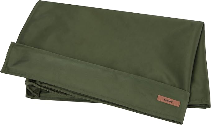 LE SURE Waterproof Dog Bed Cover Replacement Washable - XL Size for Pet Mat 44x32x3 Inches, Green