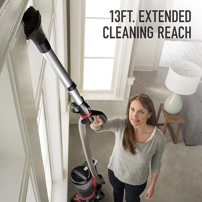 Hoover MaxLife Pro Pet Swivel Vacuum Cleaner, Bagless Upright Vac, HEPA Media Filtration, MaxLife System, WindTunnel Technology, Corded Vacuum Cleaners for Home Use