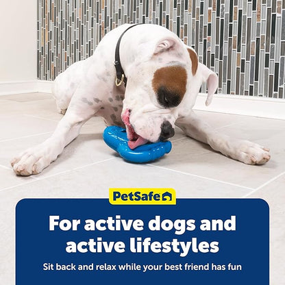 PetSafe Freezable Treat Holding Chilly Penguin - Durable, Vanilla-Scented, Rubber, Freezable Interactive Pet Puzzle for Boredom or Separation Anxiety - for Medium & Large Dogs