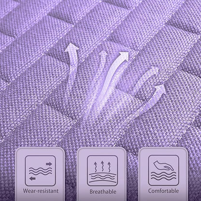 Little Pruple Car Seat Covers Front Seats,2 Pack Seat Covers for Cars Truck SUV,Front Seat Covers with Storage Pocket(Little Pruple-Front Seat)