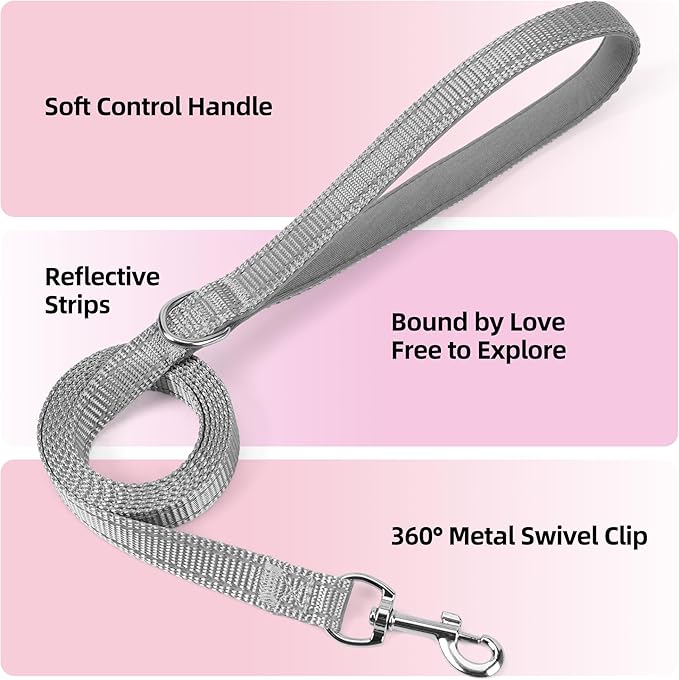 Solmoony Sparkly XXXS Dog Harness and Leash Set, Step in Soft Light Puppy Vest, Breathable Reflective Pet Harness for Walking, Puppy Harness for Small Dogs Cats (Pink, XXXS)