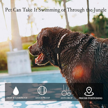 Waterproof Dog Collar Holder for Tile Life360 Mate 2024/2022 Tracker,2 Pack Anti Lost Soft Silicone Case for cat pet Necklace, Protective Cover Accessories for Tile Tracker Finder (Purple/Gray)
