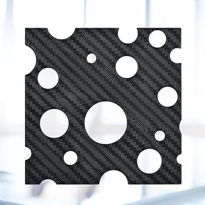 PEO (Diamond Pattern) & PET (Carbon Fiber Pattern) 3D Printer Build Plate Adhesive Print Bed Compatible with Bambu lab A1 P1P X1C 257mm
