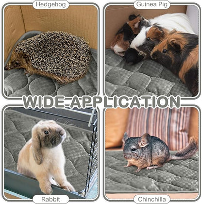 Tujoe 4 Pack Self Warming Cat Mat Self Heating Cat Pad Warm Thermal Pet Bed Washable Dog Crate Pad Body Heat Dog Bed Mat Blanket Non Slip Bottom for Outdoor Indoor Pets