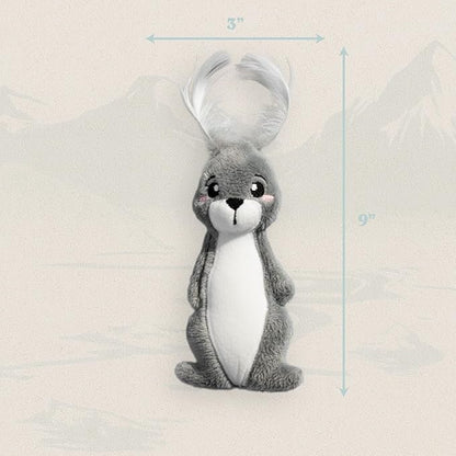 Cat Toys | Plush Toy Arctic Hare Cat Toys for Indoor Cats | Eco Friendly Toy for Cats Made from Non Toxic Materials