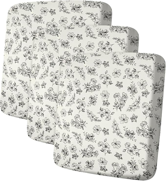 ANARACHON Leather Look Couch Cushion Covers Sofa Seat Slipcovers Sets Couches Furniture Protector for Sectional Armchair Loveseat Pets Kids Stretch Spandex Fabric (3 Cushion Sofa, Beige 01Flower)
