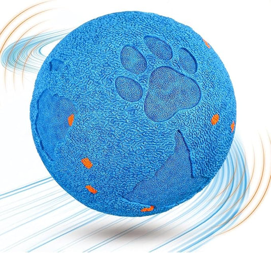 Interactive Dog Toys & Interactive Dog Ball for Medium/Large Dogs: Self-Moving, Auto-Vibrating & Bouncing Smart Ball - Chew-Resistant E-TPU, Low-Noise & IPX7 Waterproof