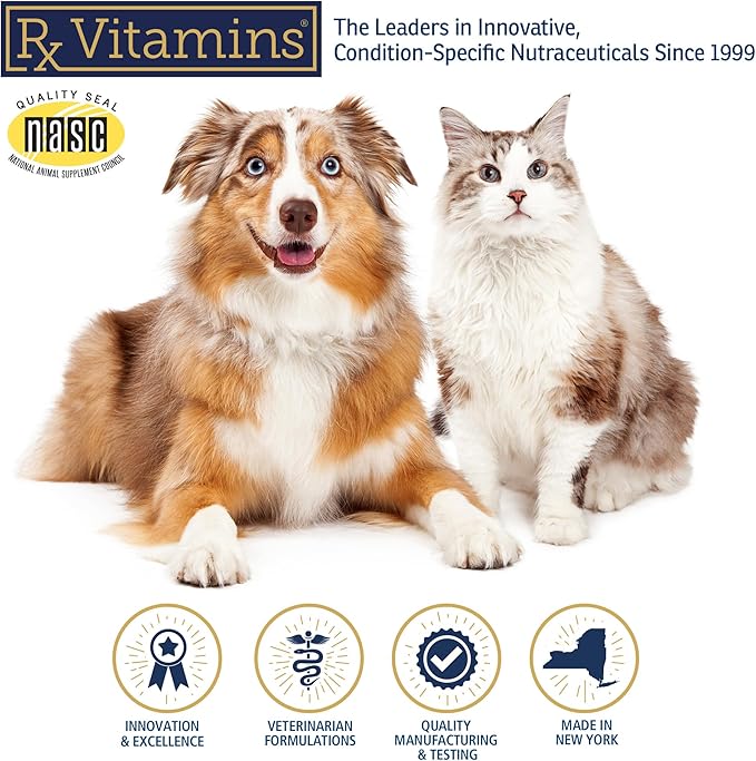 Rx Vitamins Rx Edible Clay Powder - Anti Diarrhea for Dogs & Cats and Promotes Gas Relief for Dogs - Aids in Cat Digestive Support and Dog Constipation Relief - 3.52 oz