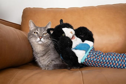 Cat Wrestling Glove Puppet – Interactive Hand Mitt with Durable Protective Sleeve and Catnip - Play & Enrichment