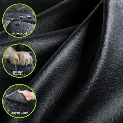 2-in-1 Dog Car Seat Cover for Back Seat, Transform to Passenger Mode - Dog Car Seat, Waterproof, Scratch-resistant, Support to 330lbs, for Outdoor Activities, Travel, to the Vet, for Cars/SUV/Truck