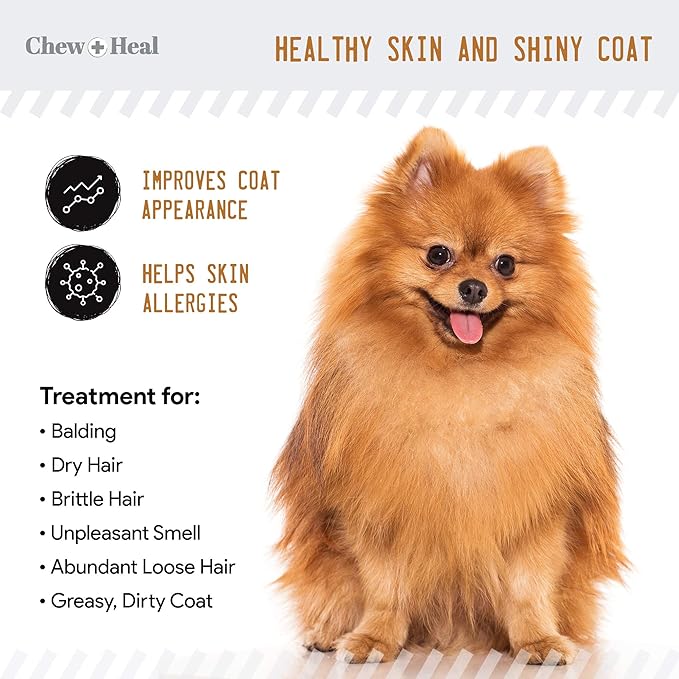 Omega Skin + Coat Dog Supplement