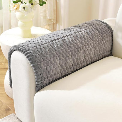 OstepDecor Washable Couch Cover for Dogs, Thick Pet Friendly Sofa Covers, Soft Couch Protector, Paw Cart Sofa Slipcovers, Cushion Protector for Leather, Sectional, Loveseat (20" x 24", Grey)