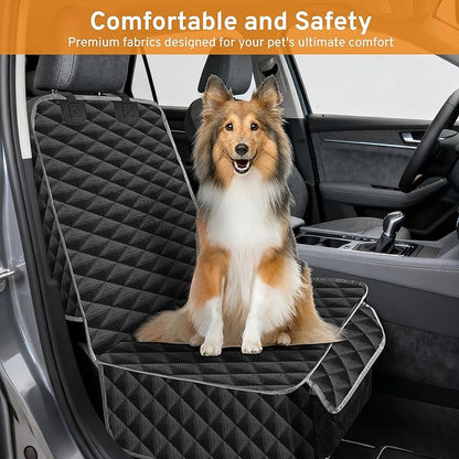 XHRING Front Seat Dog Cover Car for Ford F150 F-150 F250 F350 F450 Lightning Super Duty 2000-2026 Truck Accessories, Waterproof & Nonslip Dog Car Seat Cover Front Passenger Pet Front Seat Cover