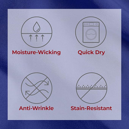 Mellanni Twin XL Sheets Set - 3 PC Iconic Collection Bedding - Hotel Luxury, Extra Soft, Cooling Bed Sheets - Wrinkle, Fade, Stain Resistant (Twin Extra Long, Royal Blue)