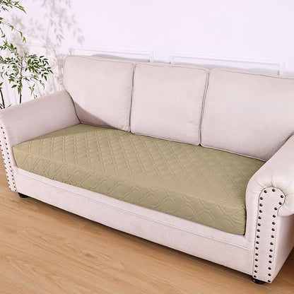hyha Waterproof Dog Bed Blanket, Soft Pet Blankets, Waterproof Couch Cover for Dogs, Reversible Sofa Covers Washable for Furniture (40x70 Inch, Taupe/Taupe)