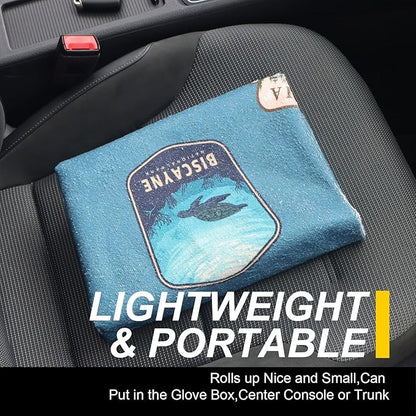 Back Seat Cover for Car Trucks Van SUV,Waterproof Rear Bench Towel Seat Covers for Dogs and Kids,Automotive Backseat Protector (National Parks)