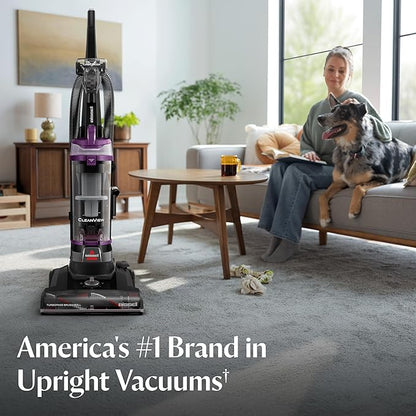 Bissell CleanView Upright Vacuum with Pet Hair Brush Roll, Powerful Suction, Pet Hair Tools, Large Dirt Container, 4438