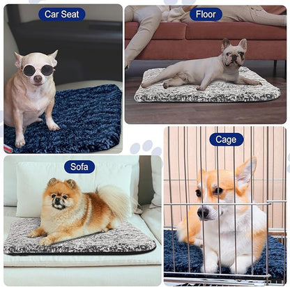 Drydiet 4 Pack Self Warming Cat Pads Self Heating Cat Mat Washable Homeless Dogs Thermal Pads Kennel Pad Reflects Body Heat Warm Crate Bed Mat for Indoor Outdoor Pet