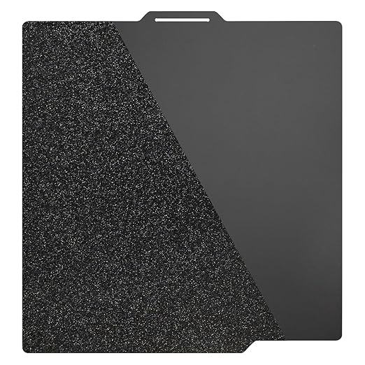 257mm Smooth PEI & Textured PEI 3D Printing Build Plate – Magnetic Removable Bed Adhesive Sheet, Compatible with Bambu Lab A1, X1 Carbon, P1P, P1S
