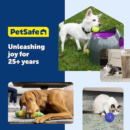PetSafe Busy Buddy Twist'n Treat - BPA-Free Adjustable Meal Dispenser & Training Toy - Interactive Enrichment for Hard Chewers - Compatible with Hard & Smearable Treats - Helps Clean Teeth - Small