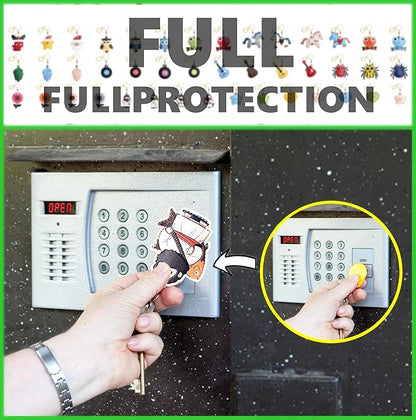 Leather Keychain Holder Case Compatible with AirTag,Cute Protective Cover with Keyring,Anti-Scratch Finder GPS Tracker Case for Wallet Keys,bag,pets,Backpack(B)