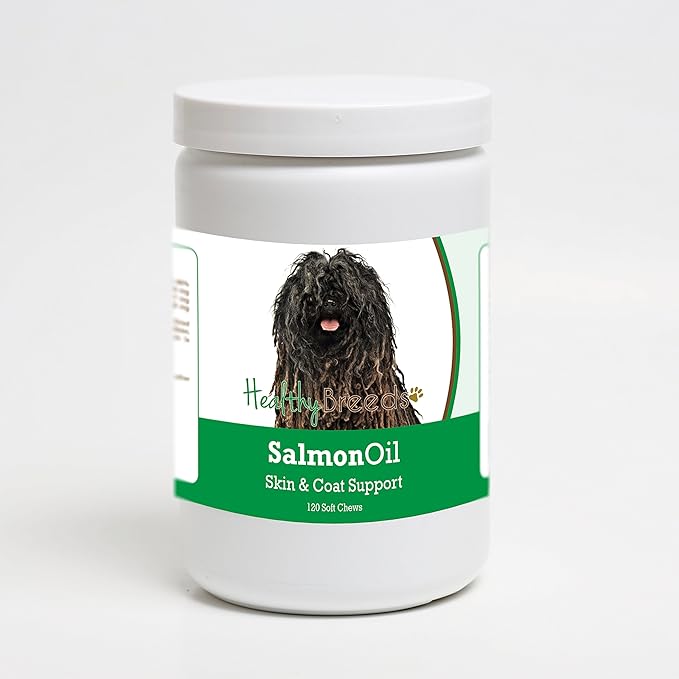 Healthy Breeds Pulik Salmon Oil Soft Chews 120 Count