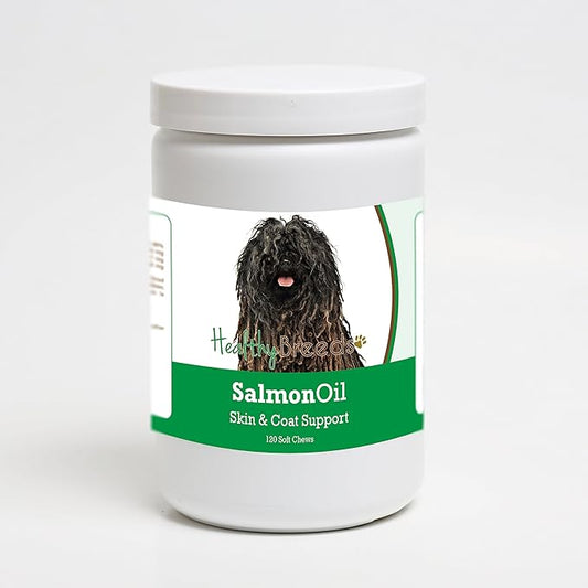 Healthy Breeds Pulik Salmon Oil Soft Chews 120 Count