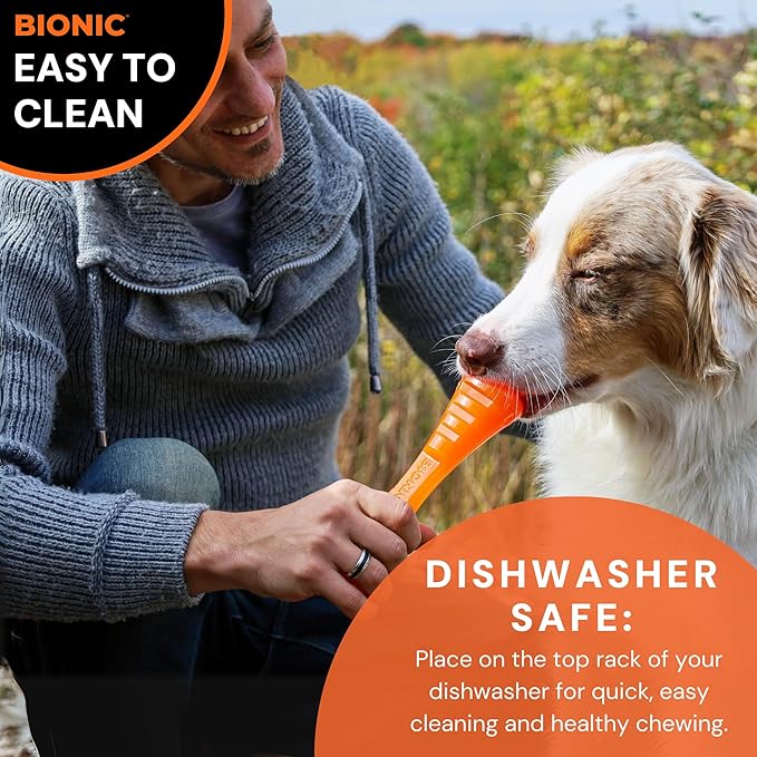 BIONIC Urban Stick Dog Toy, Small - Interactive Dog Chew Toy That Stands Up to The Toughest Chewers, for Dogs up to 20 lbs. (9 kg)
