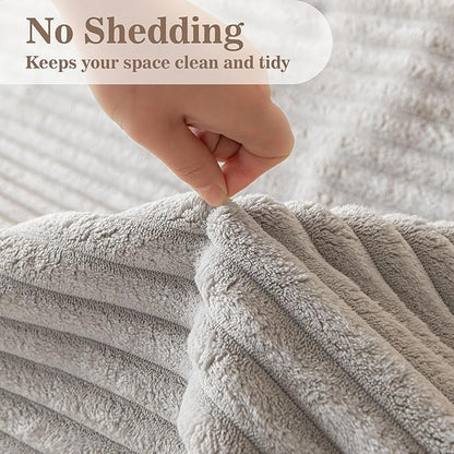 MYSKY HOME 100% Waterproof Couch Cover, Couch Covers for Dogs Washable, Non Slip Couch Covers for 2 Cushion Sofa Pet Friendly, Sofa Covers Furniture Protector, Dog Bed Cover, Light Grey, 35"x63"