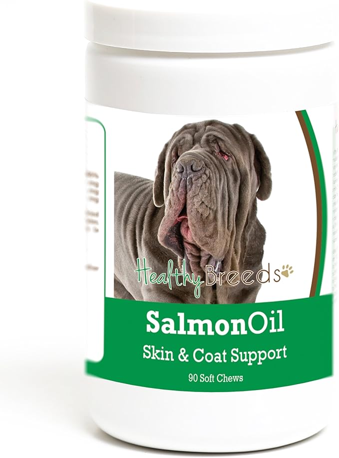 Healthy Breeds Neapolitan Mastiff Salmon Oil Soft Chews 90 Count