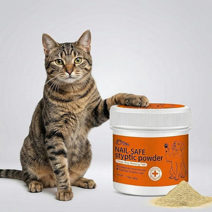 PAW PLANET Styptic Powder for Dogs and Cats, Fast Acting Pet Nail Blood Stopper, Professional Grooming Aid for Dog Nail Trimming & Clipping, 1.7oz (3packs)