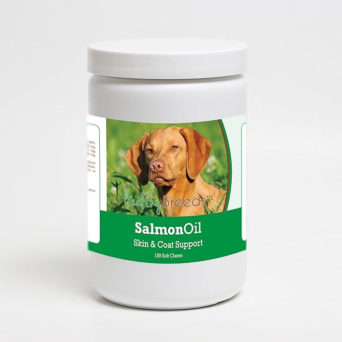 Healthy Breeds Vizsla Salmon Oil Soft Chews 120 Count