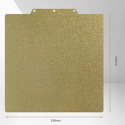 Double Sided Textured PEI Build Plate for Adventurer 5M 235x235mm Spring Steel Sheet Hot Bed Replacement