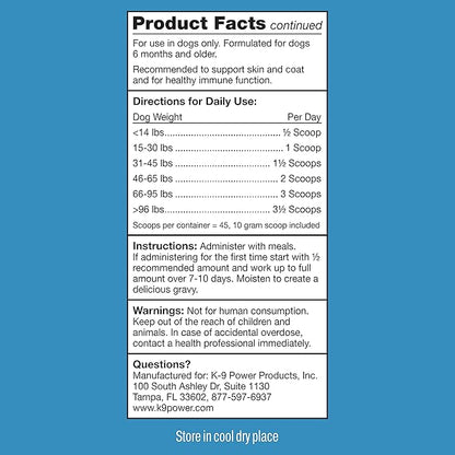 K9Power Show Stopper – Awarded #1 Dog Skin & Coat Product – Supports Allergy Relief, Itchy Skin, Shedding, Dull Coat – Salmon Oil, Collagen, Kelp, Zinc, Probiotics, Beet Juice, Vitamin C