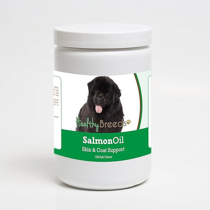 Healthy Breeds Newfoundland Salmon Oil Soft Chews 120 Count
