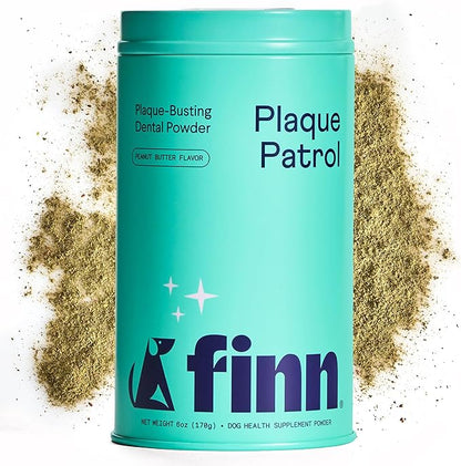 Finn Dental Powder for Dogs | Targets Plaque, Tartar & Bad Breath