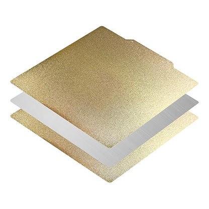 Flexible Steel Build Plate with Adhesive Double Side PEI Surface & Magnetic Bottom Compatible with CR-10, CR-10S 3D Printer Build Platform
