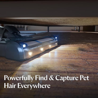 Bissell PowerClean FurFinder 200W Self-Standing Cordless Vacuum w/Tangle Free Brush Roll, Strong Suction, Removeable Battery, Wall Mount, Upholstery Tool & Bright Headlights