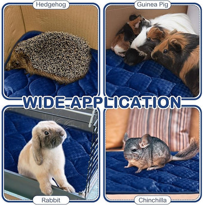 Tujoe 4 Pack Self Warming Cat Mat Self Heating Cat Pad Warm Thermal Pet Bed Washable Dog Crate Pad Body Heat Dog Bed Mat Blanket Non Slip Bottom for Outdoor Indoor Pets
