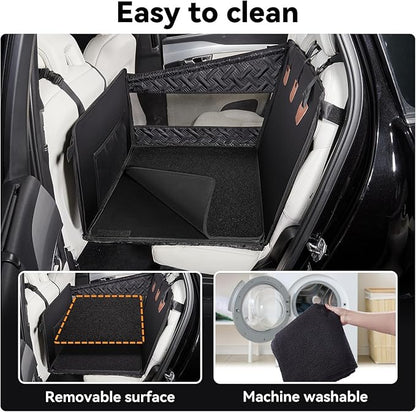 TKYZ Dog Car Seats for Large Medium Dogs Car Seat Cover,Puppy Pet Carseats(Black, Large Dog)