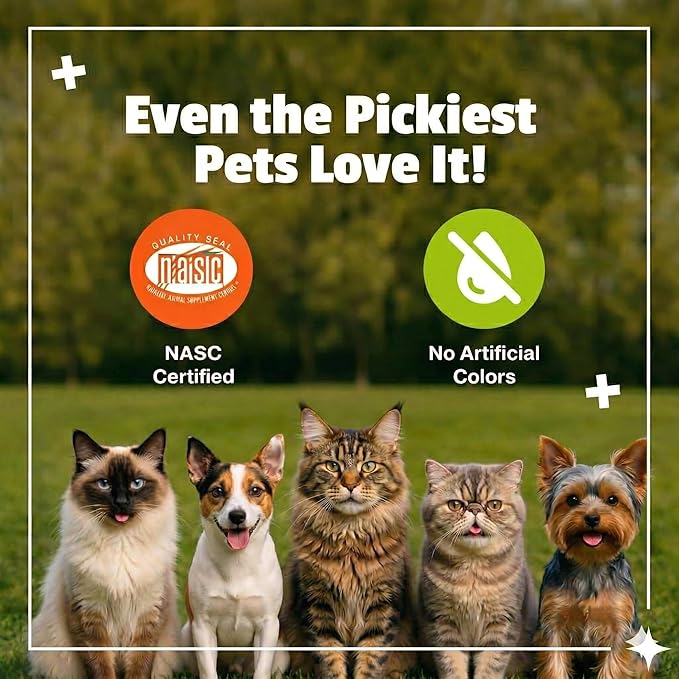 Pet Naturals Daily Probiotic Soft Chews for Cats, Digestive and Immune Support Supplement, 100 Million CFU Per Chew, Duck, 30 Count