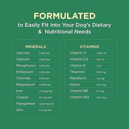 Pet-Tabs Multivitamin and Mineral Supplement for Dogs, Chewable Tablet, 180 Count Bottle