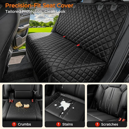 URPOWER Dog Car Seat Cover for Back Seat - Waterproof Car Seat Protector for Child Carseat & Pets, Nonslip Car Seat Covers for Cars, SUVs & Small Trucks