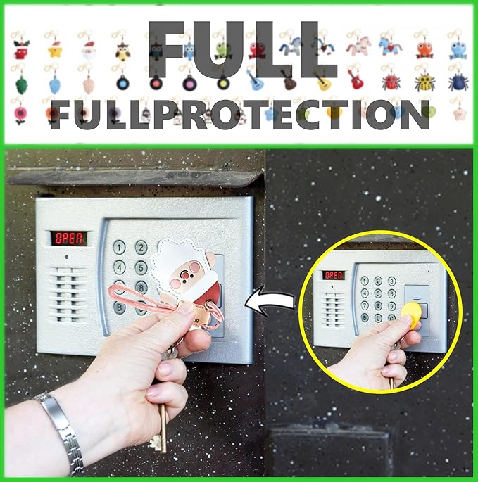 Leather Keychain Holder Case Compatible with AirTag,Cute Protective Cover with Keyring and lanyard,Anti-Scratch Finder GPS Tracker Case for Wallet Keys,bag,pets,Backpack(J)