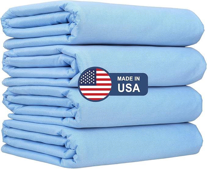 AbsorbEase® Washable Incontinence Bed Pads - Ultra-Absorbent, Waterproof Reusable Underpads for Adults, Seniors, Pets, Baby Changing Pad, Machine Washable, Latex-Free, Eco-Friendly, Made in USA