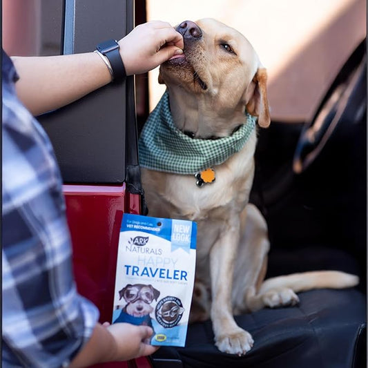 Ark Naturals Happy Traveler Calming Chews for Dogs, Single Pack