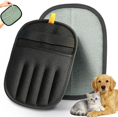 Pet Hair Removal Glove for Dogs & Cats,2026 Upgraded 5-Finger Reusable Pet Hair Remover Glove, Magic Brush for Pet Hair & Pet Fur Removal on Furniture, Couch, Carpet, Clothing & Car Seats