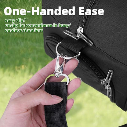 Cat Carrier for Small Cats Dogs, Soft-Sided Pet Carrier for Cats Puppies Small Pets, Lightweight Comfortable Travel Cat Dog Carrier (Black)